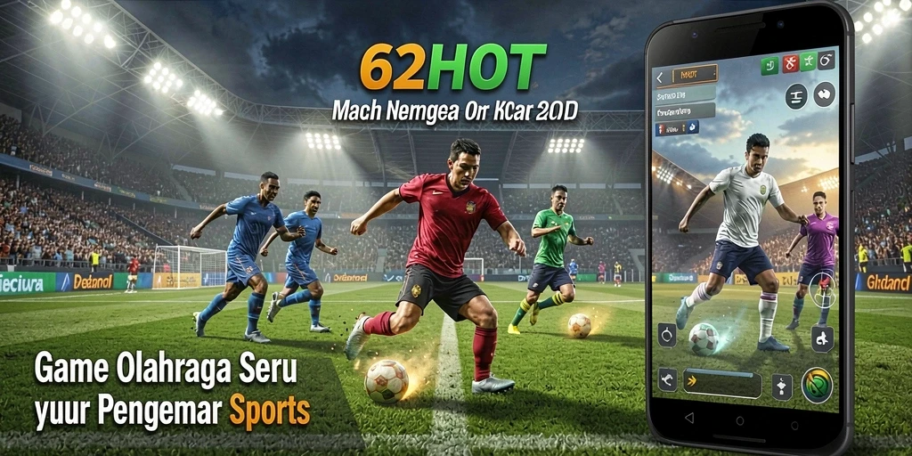 Gameplay 62HOT yang menarik dan penuh aksi olahraga.