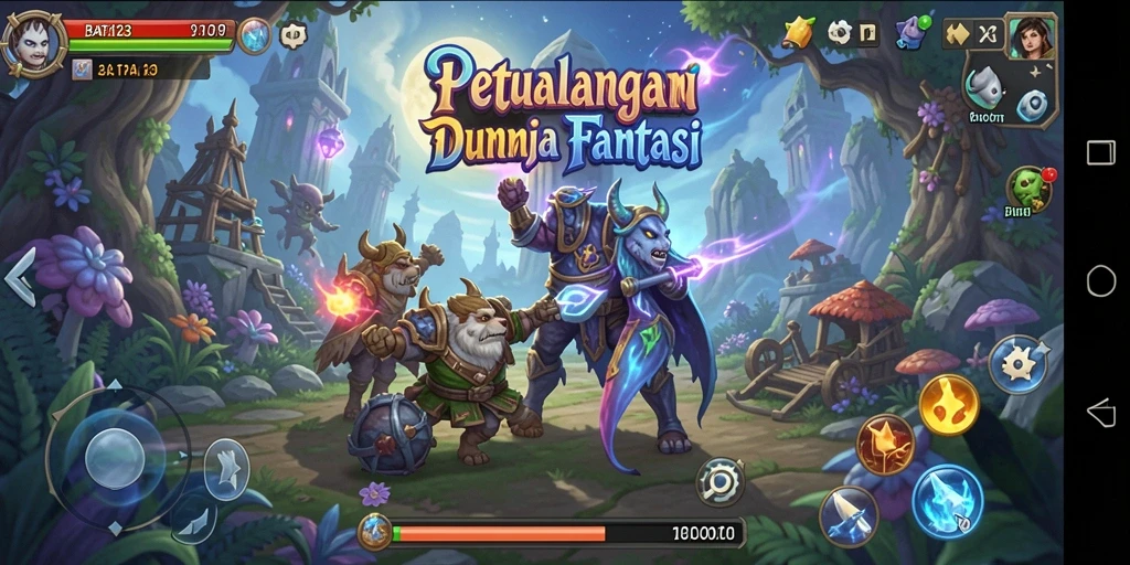 Screenshot BATA123 menunjukkan pertarungan seru dan grafik menawan.