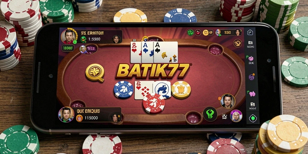 Tampilan gameplay QiuQiu di BATIK77 yang seru dan mengasyikkan.