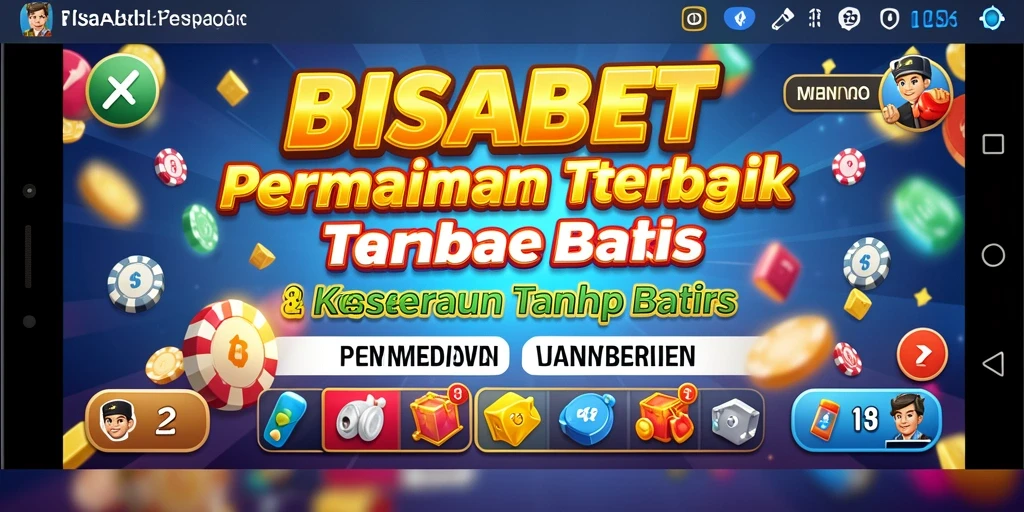 Tampilan gameplay seru dan interaktif dalam BISABET.