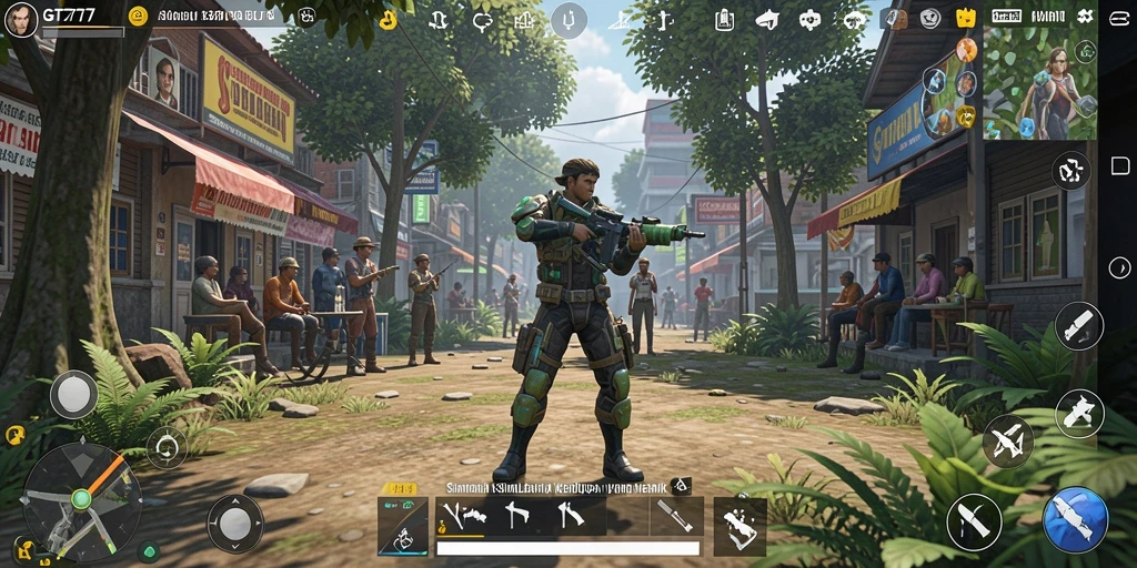 Tampilan utama gameplay GT777 dengan interaksi sosial yang seru.
