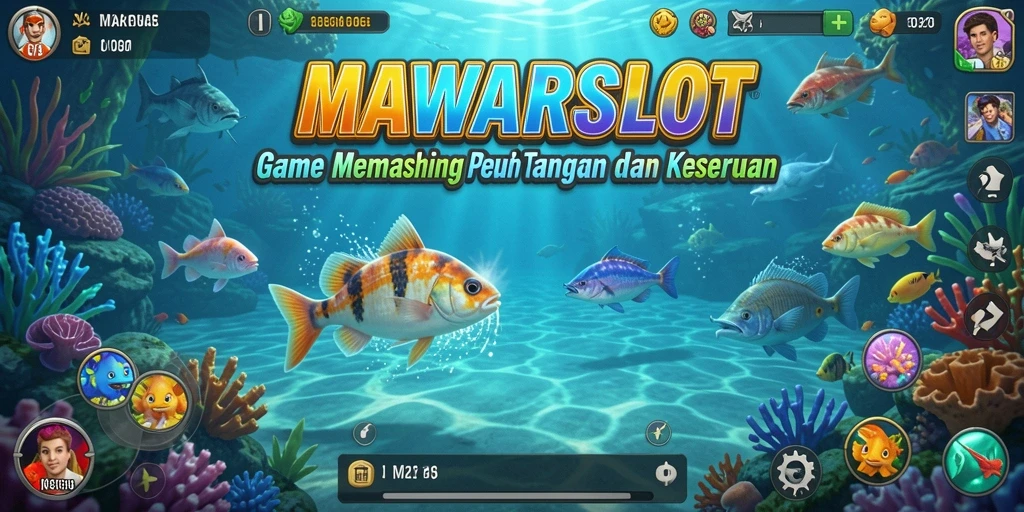 Gameplay Fishing seru di MAWARSLOT dengan grafis menawan.