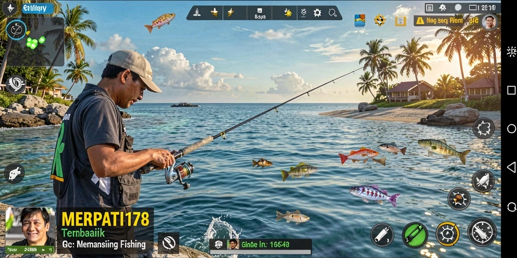 Tampilan gameplay yang mendebarkan dan memikat dari MERPATI178.