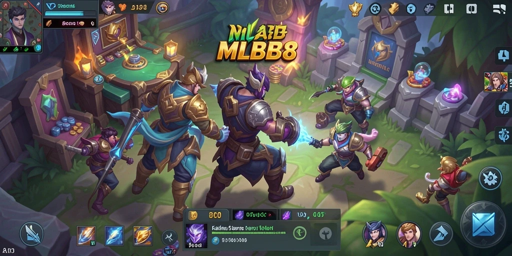 Screenshot dari gameplay seru MLBB8 yang menampilkan keseruan permainan Kasino.