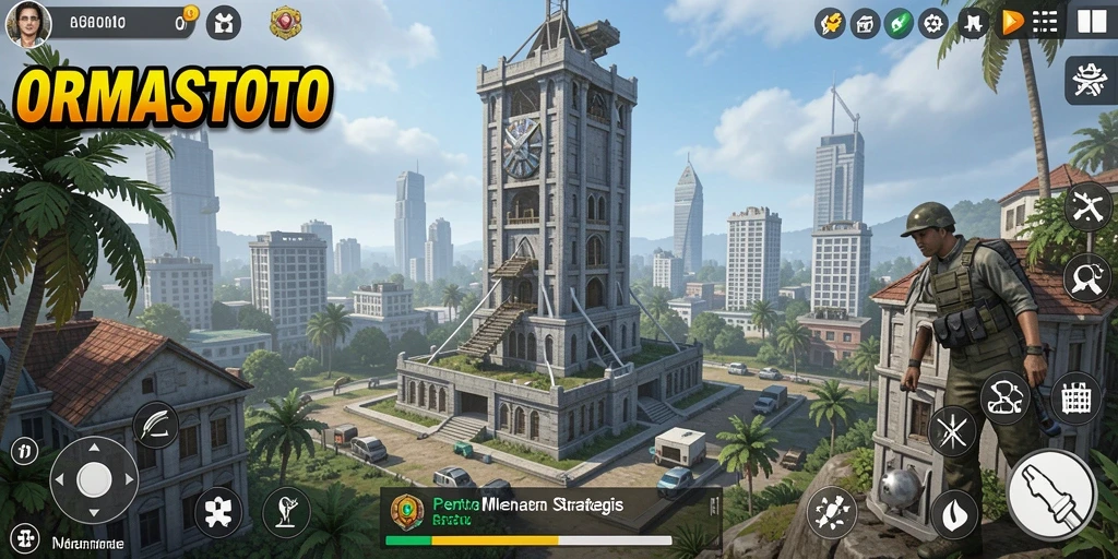 Tampilan gameplay menakjubkan dari ORMASSTOTO yang penuh tantangan.