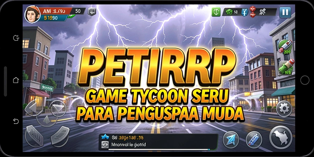 Tampilan gameplay Tycoon yang menarik dalam PETIRRP.