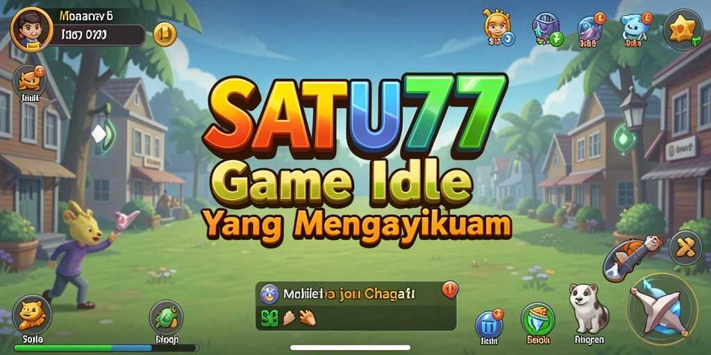Tampilan gameplay SATU77 yang mengasyikkan dan menenangkan.